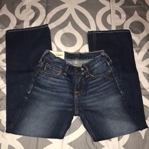 NWOT New Abercrombie Kids boys bootcut Jeans